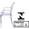 Cadeira Louis Ghost com Braco Cor Transparente -- 9525 - 3