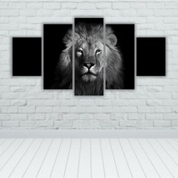 Quadros Decorativos Mosaico Leão Tribo De Judá Rei x4adesivos LeãoJudáModernoPB - 7