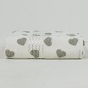 Ver imagem 2 de Toalha de Banho Dohler Estampada 70x140 Un Cinza-formosa
