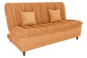 Ver imagem 1 de Sofá Cama Duda Boucle Mostarda Sala Premium Original 3 Lugares