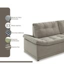 Ver imagem 4 de Sofá Milos 4 Lugares e Chaise 3,25m 