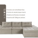 Ver imagem 3 de Sofá Milos 4 Lugares e Chaise 3,25m