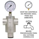Ver imagem 3 de Válvula Redutora de Pressão Pn10 1 Ivm Italy com Manômetro Medidor de Pressão 2.1/2 150 Psi