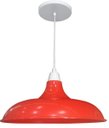Ver imagem 1 de Pendente Prato Vermelho Diâmetro 32cm