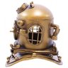 Escafandro Capacete Mergulhador Estilo Retrô Vintage 18 cm - 4