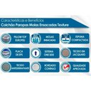 Ver imagem 2 de Colchão Casal Paropas Molas Ensacadas MasterPocket Texture Euro Pillow (138x188x30) - 