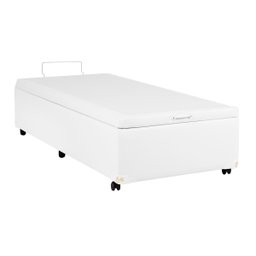 Box Baú Castor Solteiro Branco 88x188x35cm - 2