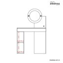 Ver imagem 7 de Camarim Aurea 1 Porta Branco - Abz