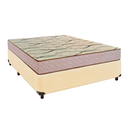 Ver imagem 1 de Cama Box Bege Casal + Colchão D33 Maxsono Paropas