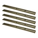 Ver imagem 1 de Kit 5 Ralo Grelha Linear Caixilho em Alumínio Fendi 20x100cm