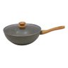 Panela Wok Esmeralda 28cm Indução Cerâmico 4mm Style Cook - 1