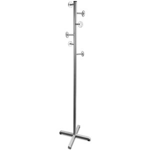 Mancebo Kardia Chão Cabideiro Casaco Bolsa Chapeu 6 Ganchos em Aço Detalhe Coração