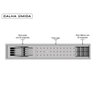 Calha Úmida Kitchen Slim 3 módulos - 5