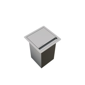 Lixeira Quadratta de Bancada Inox 5 Litros 2020