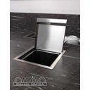 Ver imagem 5 de Lixeira Quadratta de Bancada Inox 5 Litros 2020