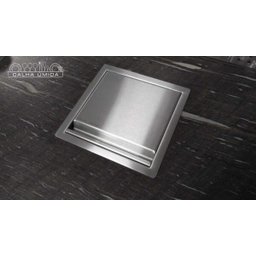 Lixeira Quadratta de Bancada Inox 5 Litros 2020 - 2