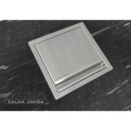 Lixeira Quadratta de Bancada Inox 5 Litros 2020 - 8