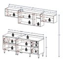 Ver imagem 4 de Cozinha Completa Balcão com Tampo 6 Peças Calábria Multimóveis