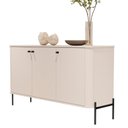Ver imagem 2 de Aparador Baton Rouge Off White Preto