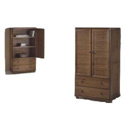 Guarda-roupa Roupeiro Madeira Macica Referencia 015 Marca Torneado Móveis Sao Jose - 1
