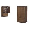 Guarda-roupa Roupeiro Madeira Macica Referencia 015 Marca Torneado Móveis Sao Jose - 1
