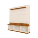 Ver imagem 4 de Painel Home Florianópolis 1.75 com Nichos Off White Canela