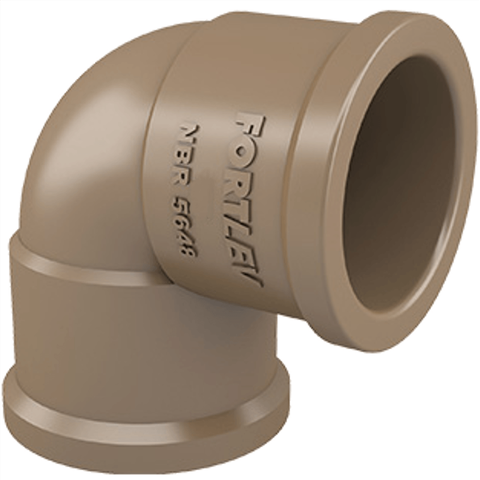 Joelho 90 Soldavel 60mm - 10130609 - Fortlev Joelho 90 Soldavel 60mm