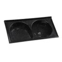Ver imagem 1 de Tanque Rorato Sintetico Duplo 110x 55cm Preto
