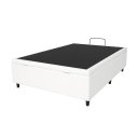 Ver imagem 3 de Base de Cama Box com Baú Viuva ou Casal em Corino - Branco - Casal