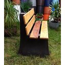Ver imagem 5 de Banco de Jardim Rústico de Madeira Encosto 1,5 metro BGPLASTICOS BGBFE CORES VARIADAS