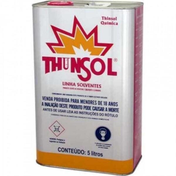 Thinner Thinsol 5.0lt 280 Automotivo - 1