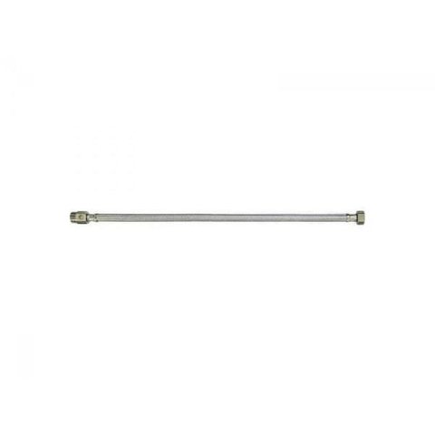 Engate Japi 50cm Flexivel Malha De AÇo Com Registro Esfera