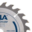 Ver imagem 4 de Serra Circular para Madeira 16 pol 400mm 24 Dentes Kala Disco de Corte
