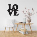 Ver imagem 1 de Love Decoração Parede - Letras Decorativas 60cm
