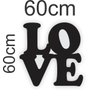 Love Decoração Parede - Letras Decorativas 60cm - 2