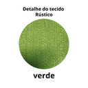 Ver imagem 2 de Cortina Rústica 300x250 Verde Ilhós Cromado Charme Admirare