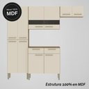 Ver imagem 5 de Armário de Cozinha Completa Mdf 10 Portas 2 Gavetas Atenas Plus - Freijó/soft