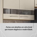 Ver mais imagens de Armário de Cozinha Completa Mdf 10 Portas 2 Gavetas Atenas Plus - Freijó/soft