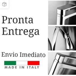 Torneira Misturador monocomando Banheiro Linea Spider Paini Italia - 6