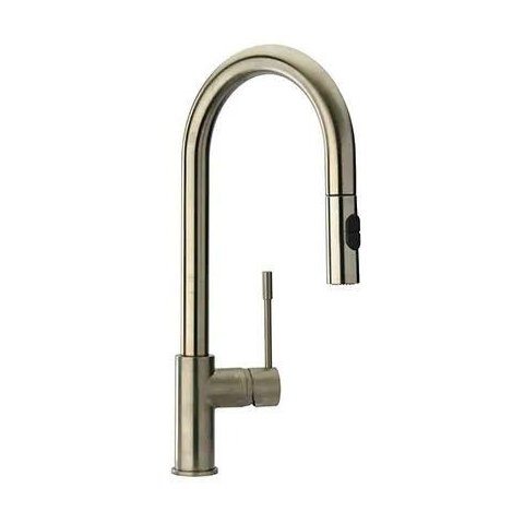 Torneira Misturador Monocomando para Cozinha Cox Gourmet Ducha Extraivel Pvd Aço Alta Paini Italia