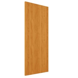 Porta de Madeira Bater Lisa U.v Rubi 210cmx70cm - Cerejeira - 2