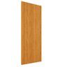 Porta de Madeira Bater Lisa U.v Rubi 210cmx70cm - Cerejeira - 2