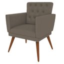 Ver imagem 4 de Kit 3 Poltronas Nina com Capitone - Cappuccino