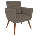 Ver imagem 2 de Kit 3 Poltronas Nina com Capitone - Cappuccino