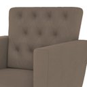 Ver imagem 3 de Kit 3 Poltronas Nina com Capitone - Cappuccino