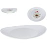 Jogo 6 Pratos Steak Grangusto Oval Branco - Bormioli Rocco - 3