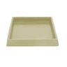 Suporte Prato Vaso 24x24 Interno 20 Quadrado Polietileno BGPLASTICOS V12 CINZA CIMENTO 004 - 1