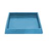 Suporte Prato Vaso 24x24 Interno 20 Quadrado Polietileno BGPLASTICOS V12 CINZA CIMENTO 004 - 16