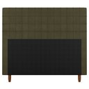 Ver imagem 2 de Cabeceira Cama Box Solteiro Parisis 90cm Suede Marrom - Desk Design