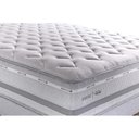 Ver imagem 4 de Cama Box C-auxiliar Solteiro: Colchão Herval Maxspring Petra C1662 + Base Crc Suede Gray(88x188x33)